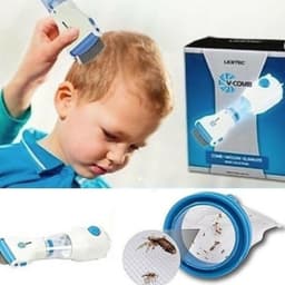 Расческа электрическая от вшей и гнид V-CCMB