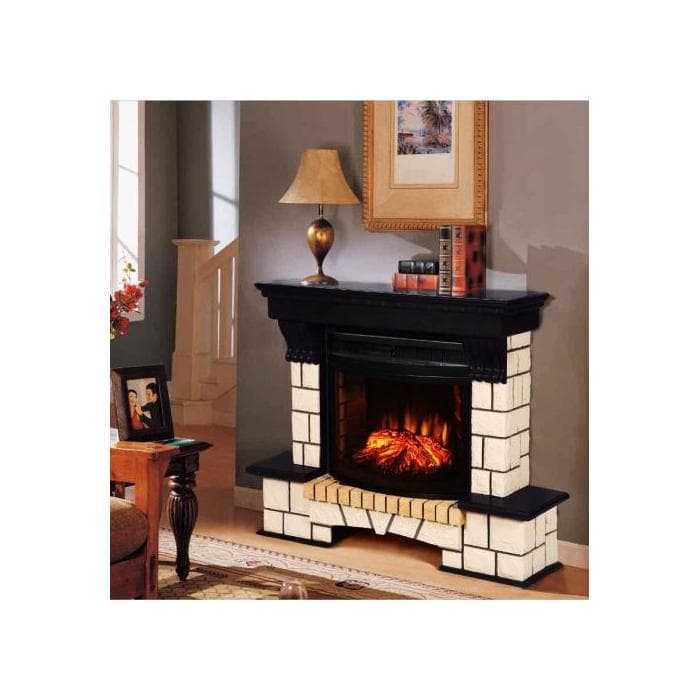 Широкоформатный очаг с панорамным стеклом InterFlame Panoramic 25 LED FX QZ