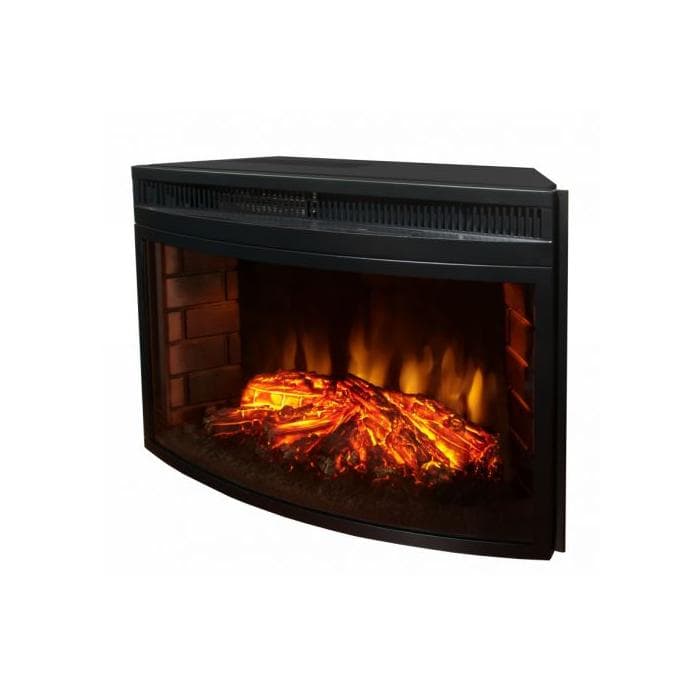 Широкоформатный очаг с панорамным стеклом InterFlame Panoramic 25 LED FX QZ