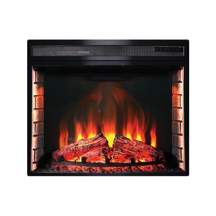 Широкоформатный очаг с панорамным стеклом InterFlame Panoramic 33W LED FX