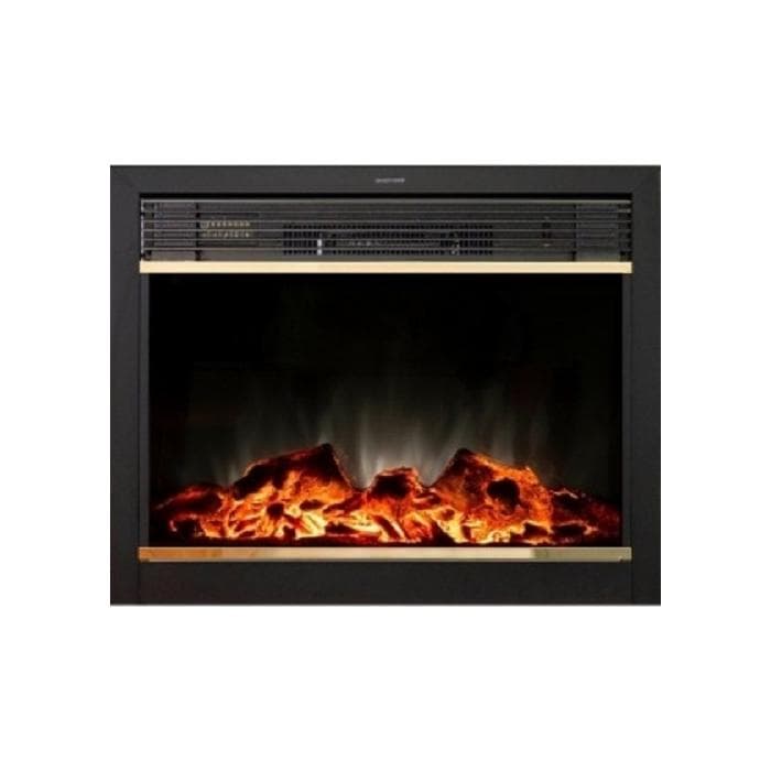 Широкоформатный очаг с прямым стеклом InterFlame Jupiter FX