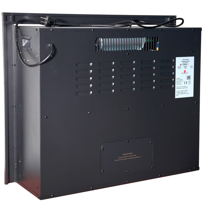 Широкоформатный очаг с прямым стеклом InterFlame Jupiter FX