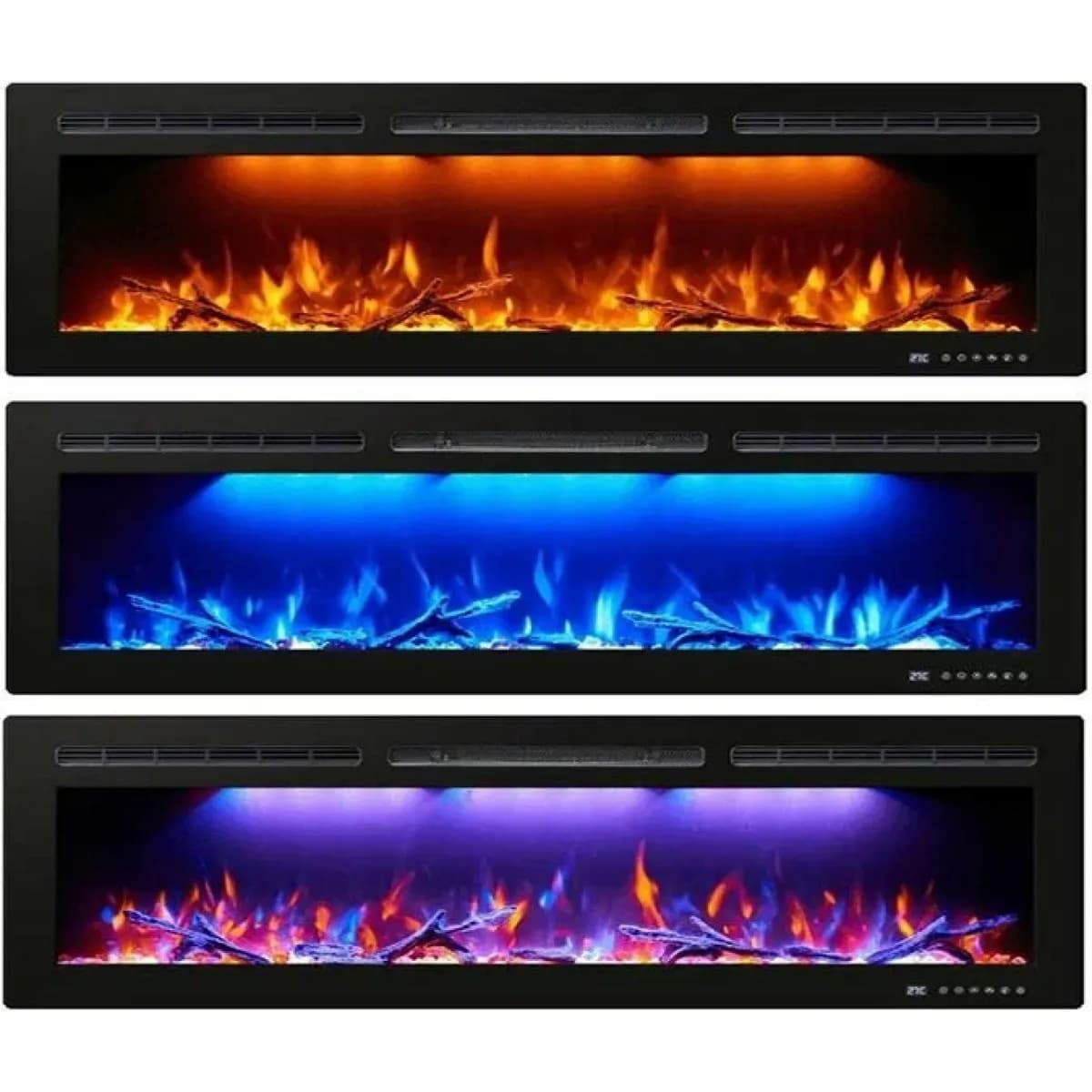 Встраиваемый очаг InterFlame Freespace 70 LED FX