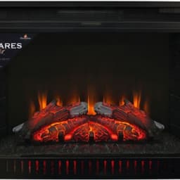 Широкоформатный очаг с прямым стеклом InterFlame Antares 31 LED FX QZ