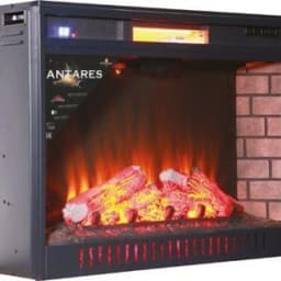 Широкоформатный очаг с прямым стеклом InterFlame Antares 31 LED FX QZ