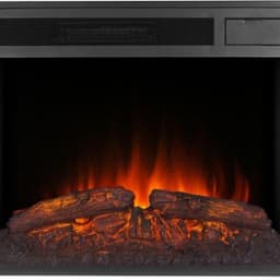 Широкоформатный очаг с прямым стеклом InterFlame Foton 23 LED FX