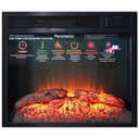 Широкоформатный очаг с прямым стеклом InterFlame Foton 23 LED FX