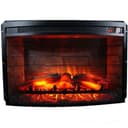 Широкоформатный очаг с панорамным стеклом InterFlame Panoramic 25-30 LED