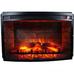 Широкоформатный очаг с панорамным стеклом InterFlame Panoramic 25-30 LED