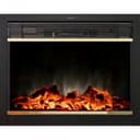 Широкоформатный очаг с прямым стеклом InterFlame Jupiter FX