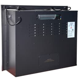 Широкоформатный очаг с прямым стеклом InterFlame Jupiter FX