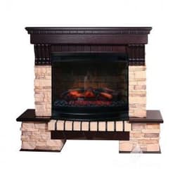Портал InterFlame Экстер альпина под очаг Panoramic 25-30 3D