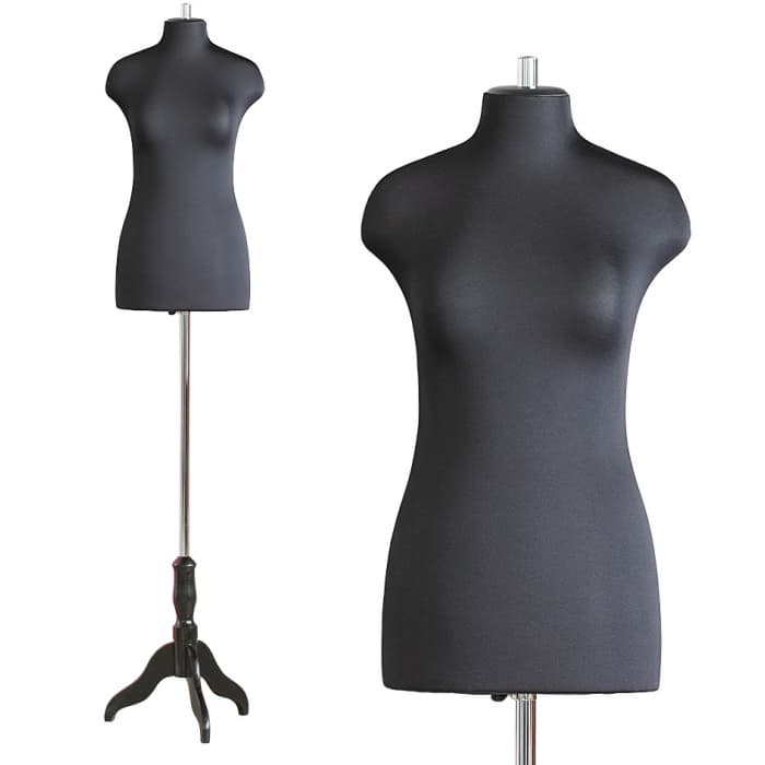 Манекен портновский женский Р-48(96-77,2) ОСТ чер АВ