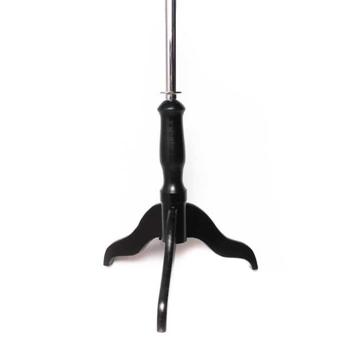 Подставка для манекена тренога деревянная с металлической стойкой тренога дер.чер-хром