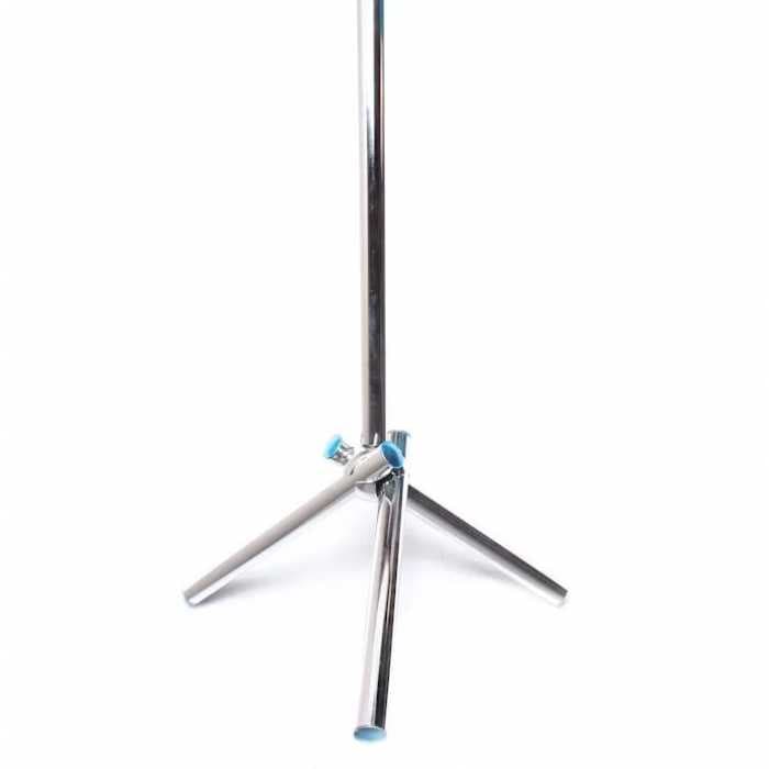 Подставка для манекена тренога металлическая хром-тренога