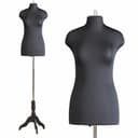 Манекен портновский женский Р-48(96-77,2) ОСТ чер АВ