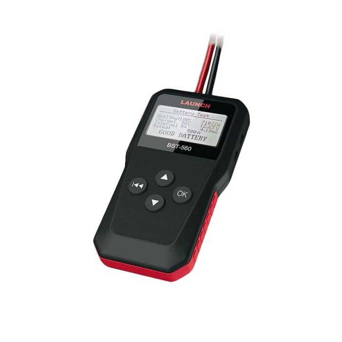 Тестер аккумулятора BST-560, европейский состав A