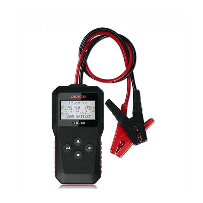 Тестер аккумулятора BST-560, европейский состав A