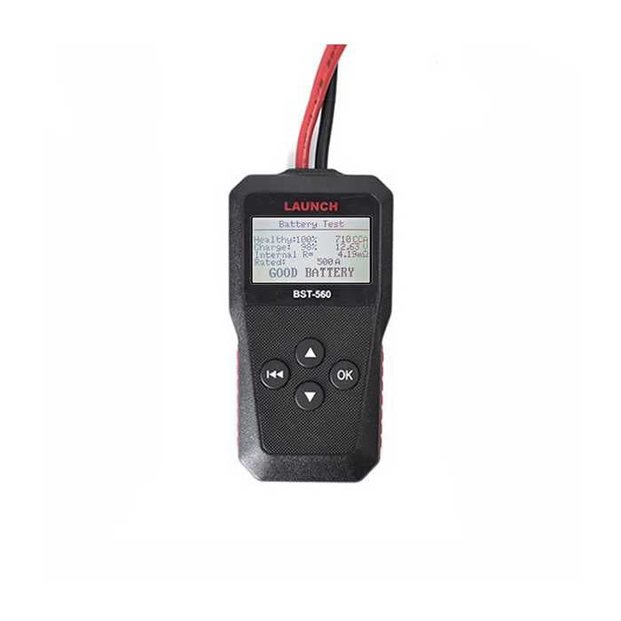 Тестер аккумулятора BST-560, европейский состав A