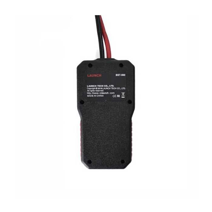 Тестер аккумулятора BST-560, европейский состав A