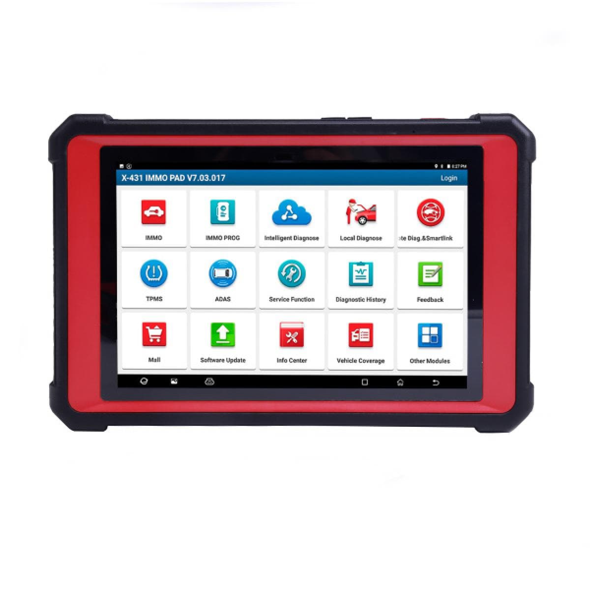 Универсальный автомобильный диагностический сканер Launch X-431 IMMO Pad для программирования ключей