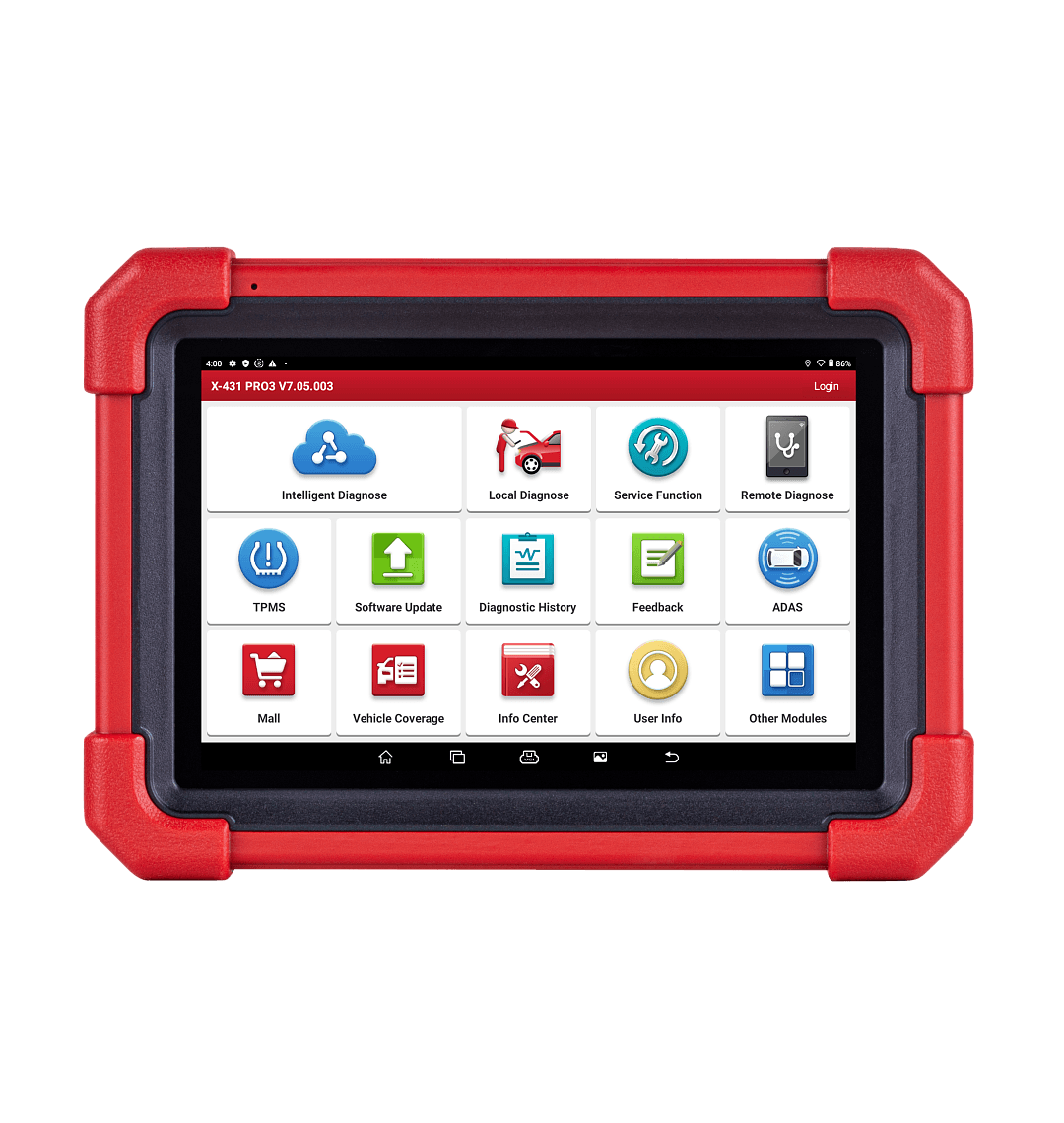 Сканер диагностический Launch X-431 PRO v.5.0 SE (Version 2022), без адаптеров OBD-I