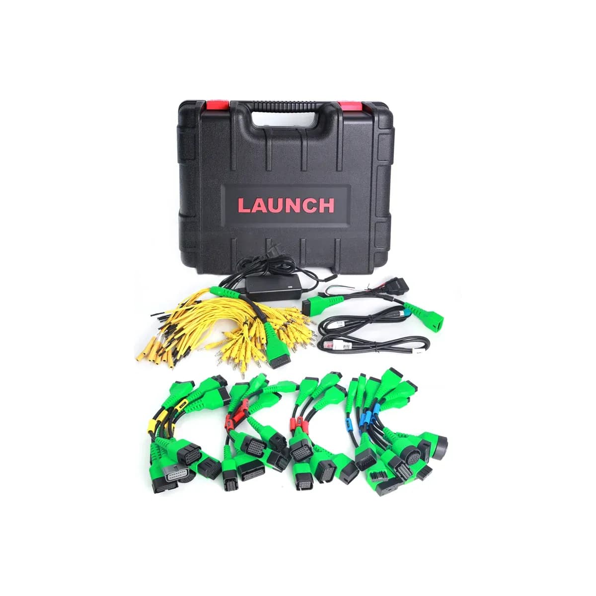 Набор кабелей и ПО для обслуживания АКБ электроавтомобилей Launch EV DIAGNOSIS KIT LNC-166