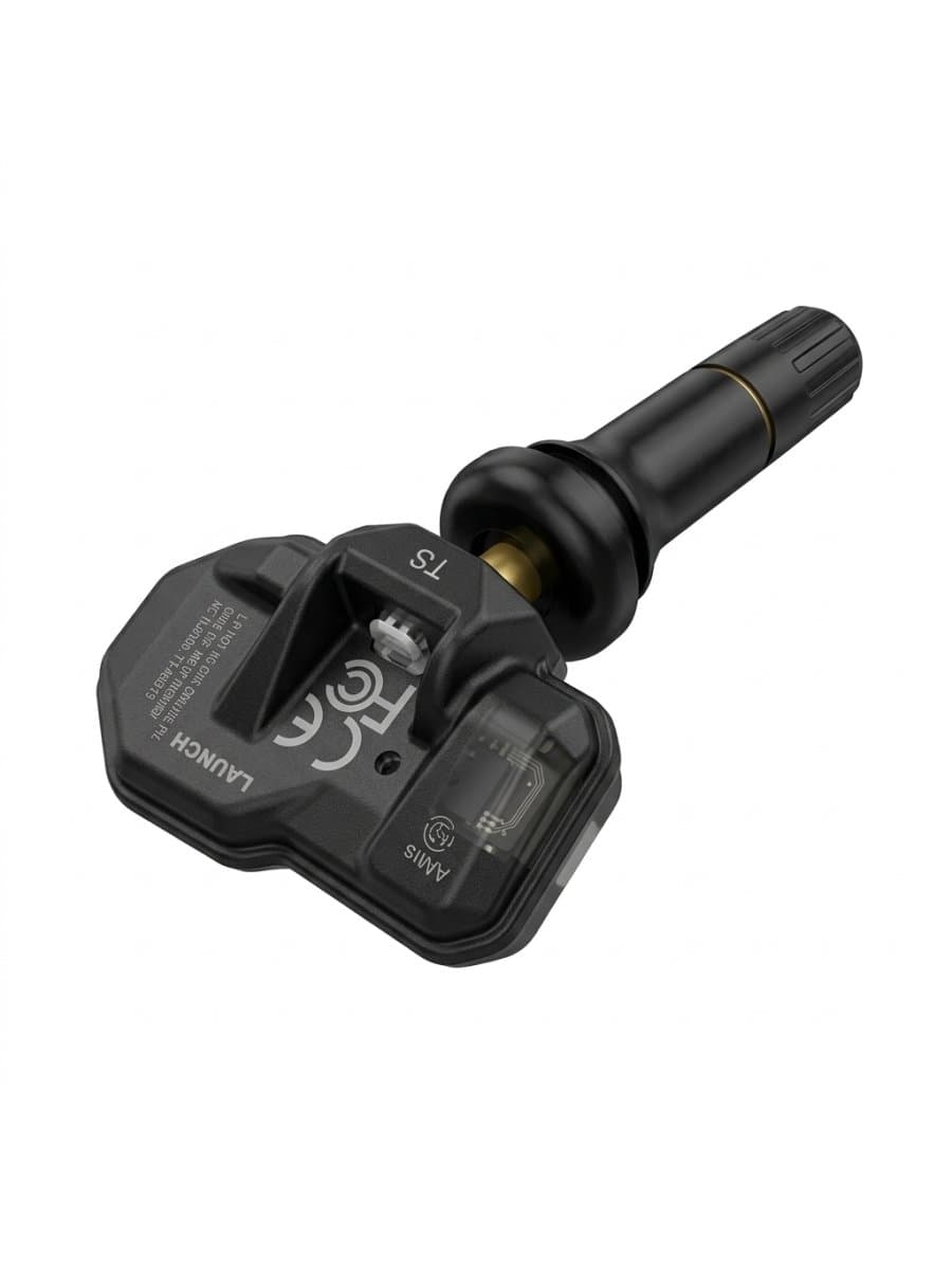 LAUNCH TSENSOR 7S датчик давления в шинах TPMS чёрный резиновый с фиксированным углом