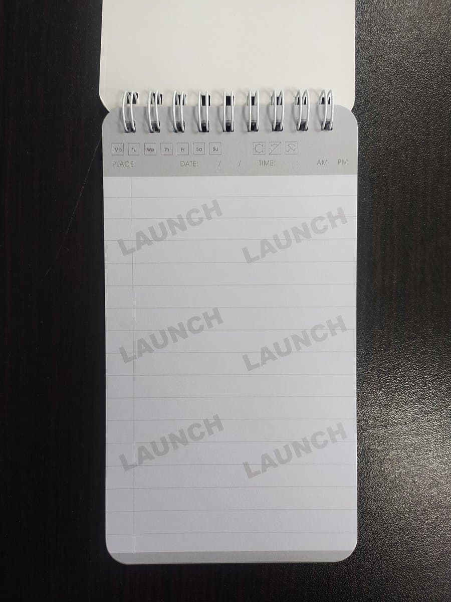 Блокнот Launch