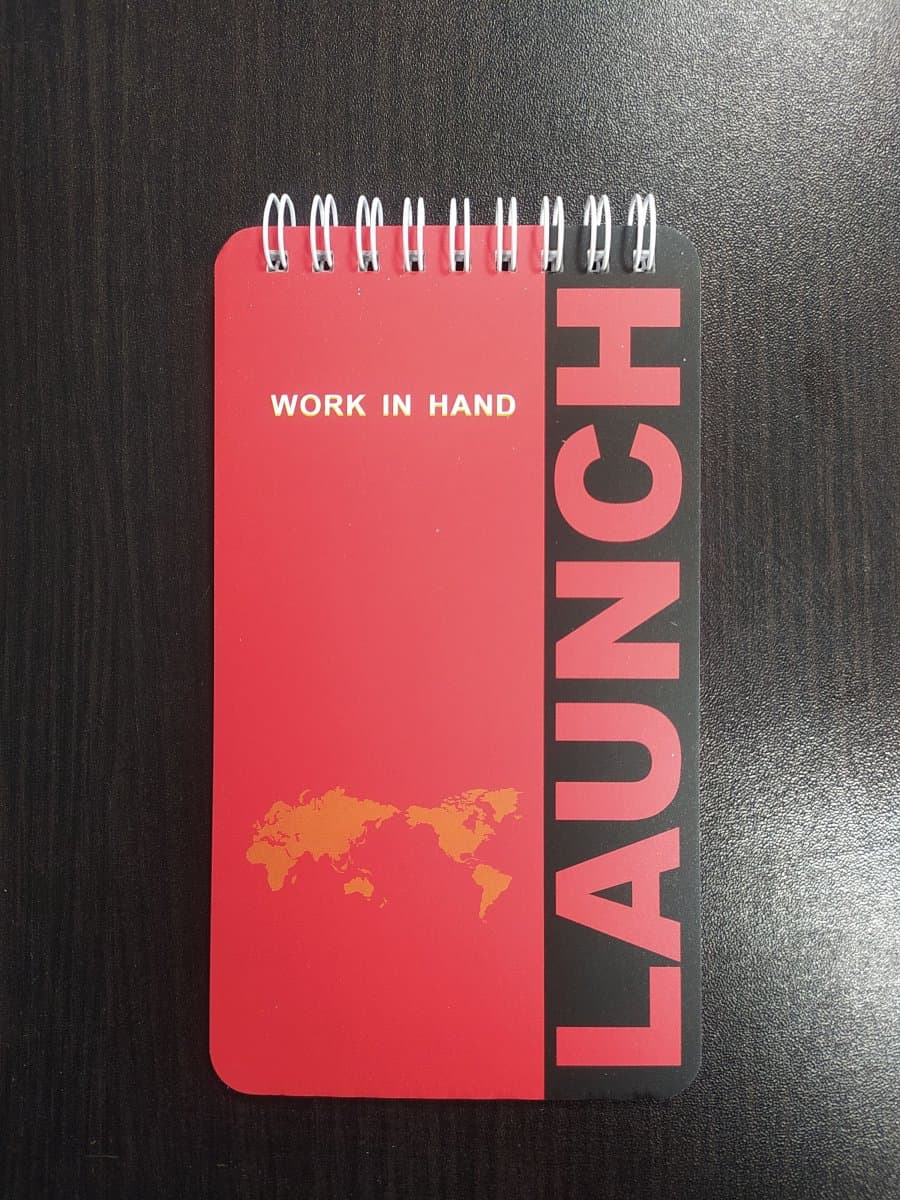 Блокнот Launch
