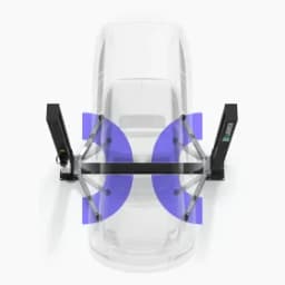 Подъемник автомобильный Launch TLT-240SB-380 двухстоечный, 4т 380В, нижняя синхронизация