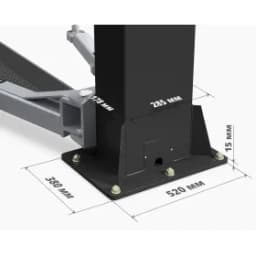 Подъемник автомобильный Launch TLT-240SB-380 двухстоечный, 4т 380В, нижняя синхронизация
