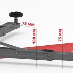 Подъемник электрогидравлический Launch TLT240SB 220V/50HZ, двухстоечный 4 т, нижняя синхронизация