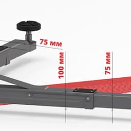 Подъемник автомобильный Launch TLT-240SB-380 двухстоечный, 4т 380В, нижняя синхронизация
