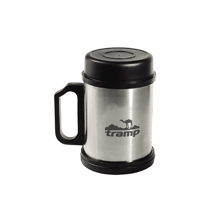 Термокружка с крышкой и подставкой TRC-007