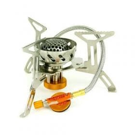 Горелка туристическая складная со шлангом TRG-047