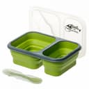 Контейнер силиконовый 2 отсека с ловилкой TRC-090