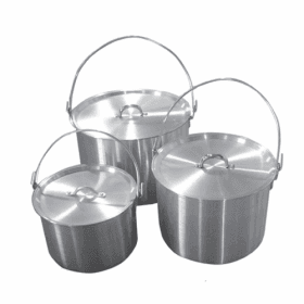 Набор котлов алюминиевых с крышкой 4,8л+9л TRC-085