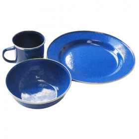 Набор посуды эмалированой TRC-074