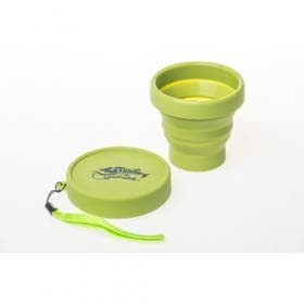 Стакан силиконовый складной с крышкой TRC-083