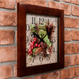 Настенные часы Салют ДС-2АА28-303 ГРОЗДЬЯ ВИНОГРАДА