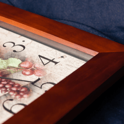 Настенные часы Салют ДС-2АА28-303 ГРОЗДЬЯ ВИНОГРАДА