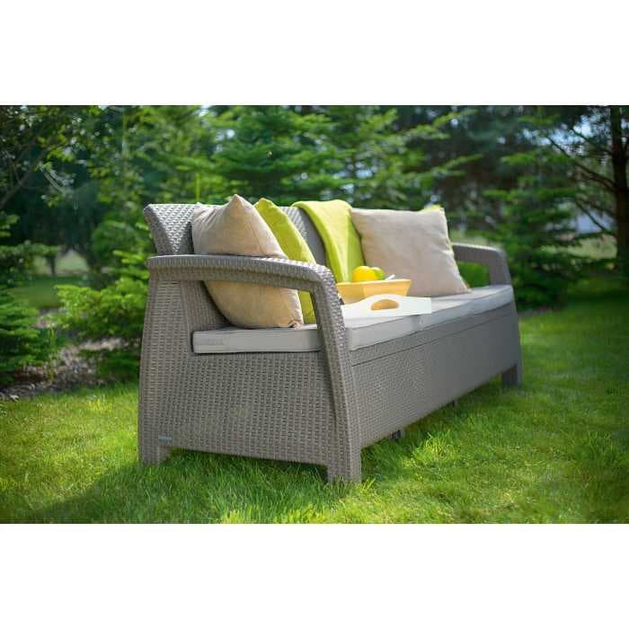 Диван Корфу Лав Сит (Corfu love seat) max капучино - песок 227641