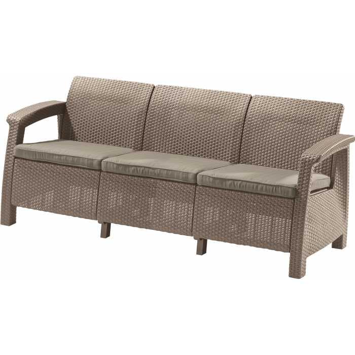 Диван Корфу Лав Сит (Corfu love seat) max капучино - песок 227641