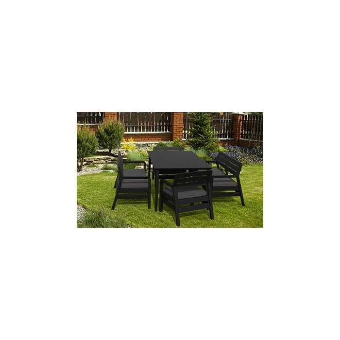 Стол Лима 160 (Lima 160) графит 226499