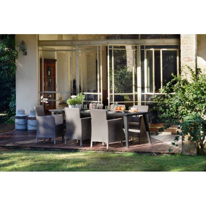 Стол Лима 160 (Lima 160) графит 226499