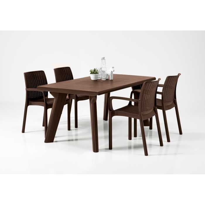 Стул Бали моно (Bali mono) коричневый 230670