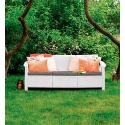 Диван Корфу Лав Сит (Corfu love seat) max белый 223205