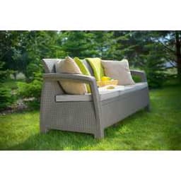 Диван Корфу Лав Сит (Corfu love seat) max капучино - песок 227641