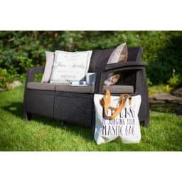 Диван Корфу Лав Сит (Corfu love seat) max коричневый 223207
